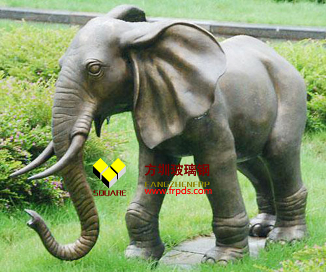 玻璃鋼園林雕塑-大象