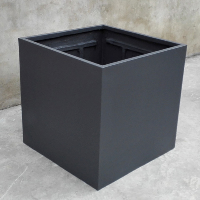 戶(hù)外玻璃鋼方形大花盆