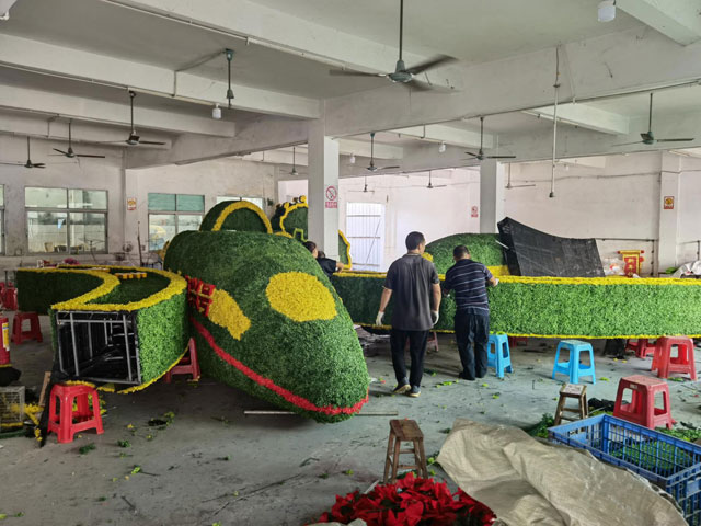 公園園林景觀(guān)綠雕植物雕塑