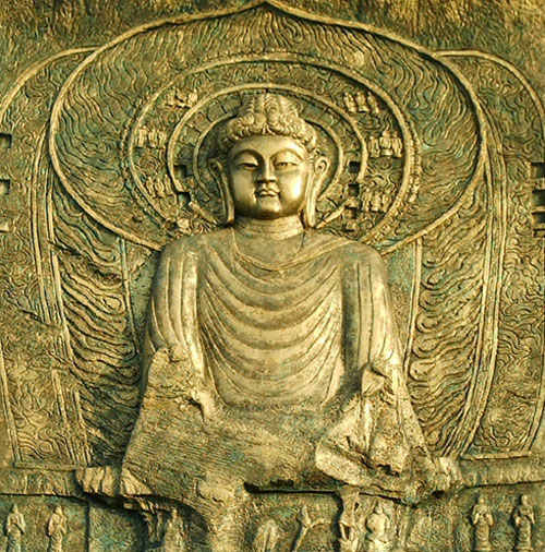 大型佛像玻璃鋼浮雕