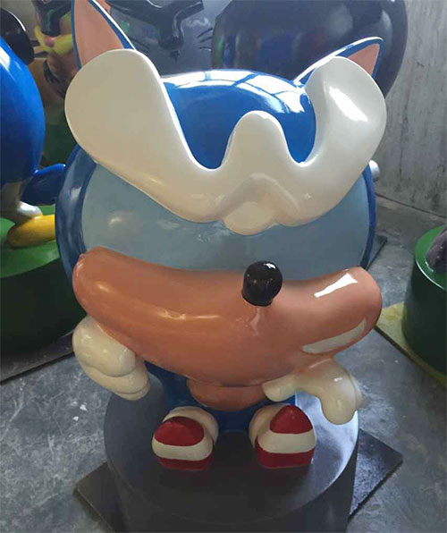 玻璃鋼商場公仔雕塑